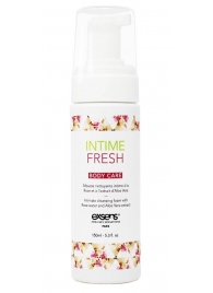 Органическая интимная очищающая пенка Intime Fresh - 150 мл. - Exsens - купить с доставкой в Кургане