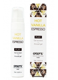 Возбуждающий гель Hot Vanilla Espresso Arousal Gel - 15 мл. - Exsens - купить с доставкой в Кургане