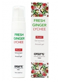 Возбуждающий гель Fresh Ginger Lychee Arousal Gel - 15 мл. - Exsens - купить с доставкой в Кургане