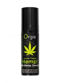 Возбуждающий интимный гель для пар ORGIE Hemp Intense Orgasm - 15 мл. - ORGIE - купить с доставкой в Кургане