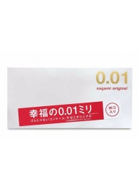 Ультратонкие презервативы Sagami Original 0.01 - 20 шт. - Sagami - купить с доставкой в Кургане