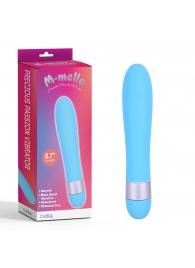 Голубой классический вибратор Precious Passion Vibrator - 17 см. - Chisa