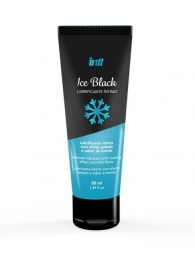 Лубрикант на водной основе Ice Black с ледяным эффектом - 50 мл. - INTT - купить с доставкой в Кургане