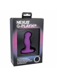 Фиолетовая вибровтулка Nexus G-Play+ M - Nexus Range - в Кургане купить с доставкой