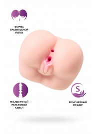 Реалистичный мастурбатор Paula с 2 любовными тоннелями - ToyFa - в Кургане купить с доставкой