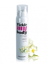 Массажная хрустящая пенка Tickle My Body Monoi с ароматом моной - 150 мл. - Love to Love - купить с доставкой в Кургане