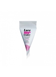 Съедобное согревающее массажное масло Love Me Tender Cotton Candy с ароматом сладкой ваты - 10 мл. - Love to Love - купить с доставкой в Кургане