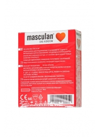 Презервативы Masculan Sensitive plus - 3 шт. - Masculan - купить с доставкой в Кургане