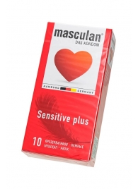 Презервативы Masculan Sensitive plus - 10 шт. - Masculan - купить с доставкой в Кургане