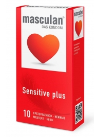 Презервативы Masculan Sensitive plus - 10 шт. - Masculan - купить с доставкой в Кургане