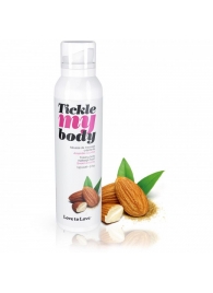 Массажная хрустящая пенка Tickle My Body Sweet Almonds с ароматом миндаля - 150 мл. - Love to Love - купить с доставкой в Кургане