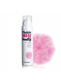 Массажная хрустящая пенка Tickle My Body Cotton Candy с ароматом сладкой ваты - 150 мл. - Love to Love - купить с доставкой в Кургане