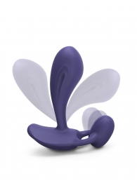 Темно-синий вибромассажер Witty P G Vibrator with Remote Control - Love to Love - в Кургане купить с доставкой