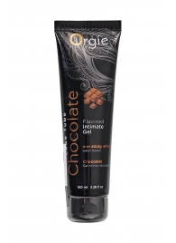 Интимный гель на водной основе Lube Tube Chocolate с шоколадным вкусом - 100 мл. - ORGIE - купить с доставкой в Кургане