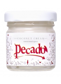 Массажная свеча Сoconut Cream - 35 мл. - Pecado - купить с доставкой в Кургане