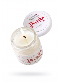 Массажная свеча Brandy   Pear - 35 мл. - Pecado - купить с доставкой в Кургане