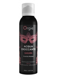 Хрустящая пенка для массажа Orgie Acqua Croccante Sakura с ароматом сакуры - 150 мл. - ORGIE - купить с доставкой в Кургане