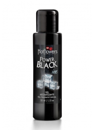 Стимулирующий гель для массажа Power Black - 35 мл. - HotFlowers - купить с доставкой в Кургане