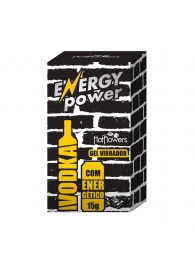 Стимулирующий гель для двоих Energy Power с эффектом вибрации - 15 гр. - HotFlowers - купить с доставкой в Кургане