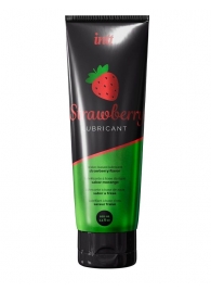 Смазка на водной основе с ароматом клубники Strawberry Lubricant - 100 мл. - INTT - купить с доставкой в Кургане