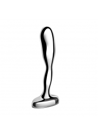 Стальной стимулятор простаты Stainless Steel Prostate Plug - 11,5 см. - b-Vibe - в Кургане купить с доставкой