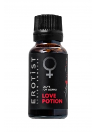 Возбуждающие капли для женщин Erotist Love Potion - 20 мл. - Erotist Libido Booster - купить с доставкой в Кургане