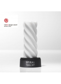 Белый 3D мастурбатор SPIRAL - Tenga - в Кургане купить с доставкой