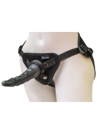 Комплект из трусиков Harness и двух насадок - 20,5 и 18 см. - LOVETOY (А-Полимер) - купить с доставкой в Кургане