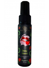 Спрей для горла Deep Throat с десенсибилизирующим эффектом и вкусом клубники - 50 мл. - БиоМед - купить с доставкой в Кургане