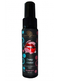 Спрей для горла Deep Throat с десенсибилизирующим эффектом и вкусом бабл-гам - 50 мл. - БиоМед - купить с доставкой в Кургане