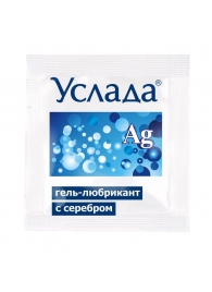 Гель-лубрикант «Услада с серебром» - 3 гр. - Биоритм - купить с доставкой в Кургане