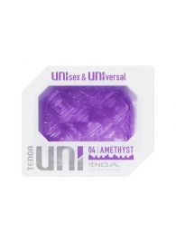 Фиолетовый мастурбатор-стимулятор Tenga Uni Amethyst - Tenga - в Кургане купить с доставкой