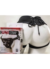 Универсальные трусики Harness UNI strap с корсетом - LOVETOY (А-Полимер) - купить с доставкой в Кургане