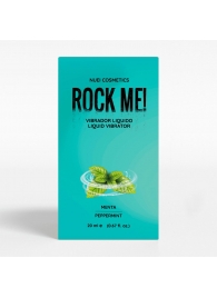 Жидкий вибратор Nuei Rock Me! с ароматом мяты - 20 мл. - Nuei cosmetics - купить с доставкой в Кургане