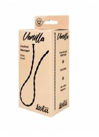 Черный уретральный массажер Glide Small - 30 см. - Lola Games - купить с доставкой в Кургане