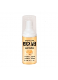 Жидкий вибратор Nuei Rock Me! с ароматом печенья и сливок - 20 мл. - Nuei cosmetics - купить с доставкой в Кургане