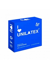 Классические презервативы Unilatex Natural Plain - 3 шт. - Unilatex - купить с доставкой в Кургане