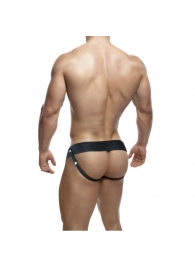 Телесный фаллопротез на черных эластичных ремнях 7 Inch Hollow Strap On - 17 см. - Blush Novelties - купить с доставкой в Кургане