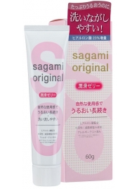 Гель-смазка на водной основе Sagami Original - 60 гр. - Sagami - купить с доставкой в Кургане