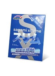 Презерватив Sagami Xtreme FEEL FIT 3D - 1 шт. - Sagami - купить с доставкой в Кургане