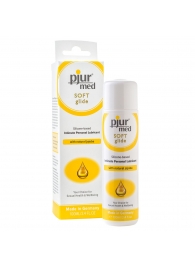 Силиконовый лубрикант с жожоба pjur MED Soft glide - 100 мл. - Pjur - купить с доставкой в Кургане
