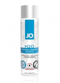 Возбуждающий лубрикант на водной основе JO Personal Lubricant H2O Warming - 120 мл. - System JO - купить с доставкой в Кургане