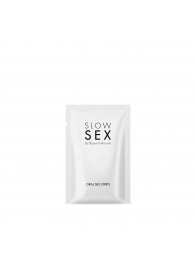 Полоски для орального секса Slow Sex Oral Sex Strips - 7 шт. - Bijoux Indiscrets - купить с доставкой в Кургане