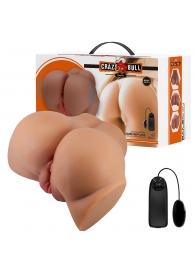 Карамельный мастурбатор-полуторс Emilia с вибрацией - Baile - в Кургане купить с доставкой