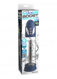 Синяя вакуумная автоматическая помпа Max Boost Pro Flow - Pipedream - в Кургане купить с доставкой