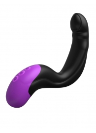 Черно-фиолетовый вибромассажёр простаты Hyper-Pulse P-Spot Massager - Pipedream - в Кургане купить с доставкой