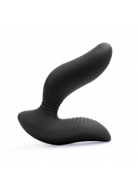 Черный вибромассажер простаты 3,5’’ Curve P-spot Massager - 12 см. - Erokay - в Кургане купить с доставкой