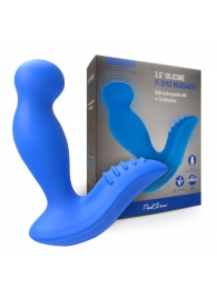 Синий вибромассажер простаты 3,5’’ P-spot Massager - 12,5 см. - Erokay - в Кургане купить с доставкой