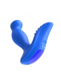 Синий вибромассажер простаты 3,5’’ P-spot Massager - 12,5 см. - Erokay - в Кургане купить с доставкой