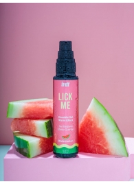 Гель Lick Me с согревающим эффектом и ароматом арбуза - 50 мл. - INTT - купить с доставкой в Кургане